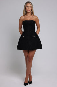 Kaia Mini Dress – Black
