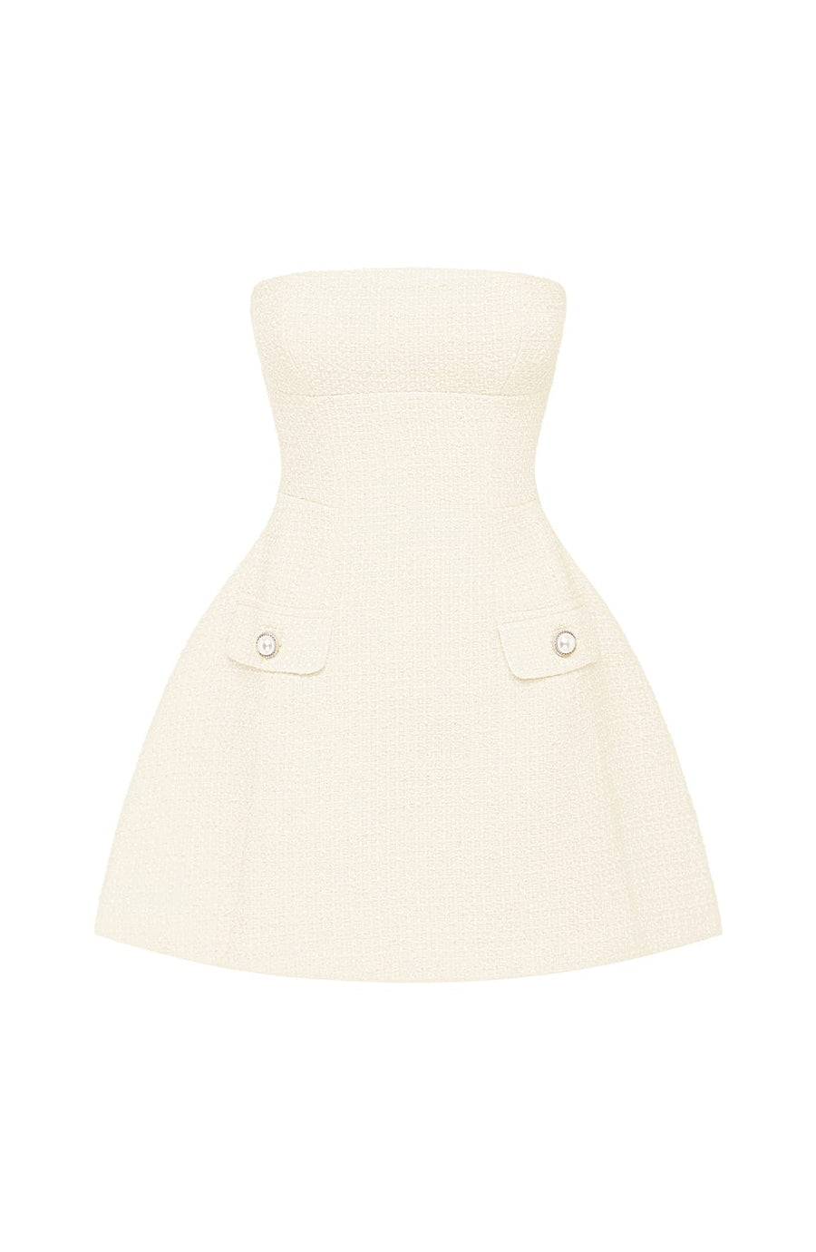 Kaia Mini Dress – Ivory