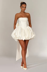 Honey Mini Dress – Ivory