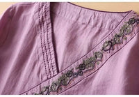 Lotus™ Relaxed Embroidered Breeze Blouse