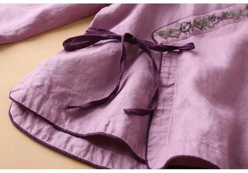 Lotus™ Relaxed Embroidered Breeze Blouse