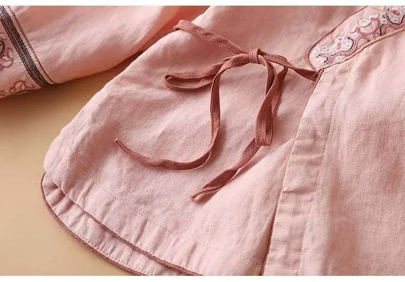 Lotus™ Relaxed Embroidered Breeze Blouse