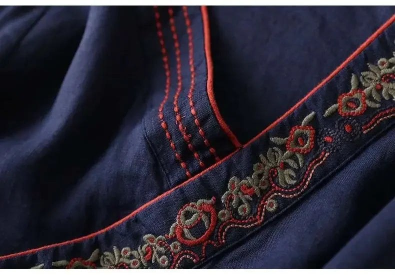 Lotus™ Relaxed Embroidered Breeze Blouse