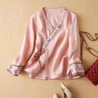 Lotus™ Relaxed Embroidered Breeze Blouse