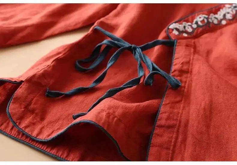 Lotus™ Relaxed Embroidered Breeze Blouse