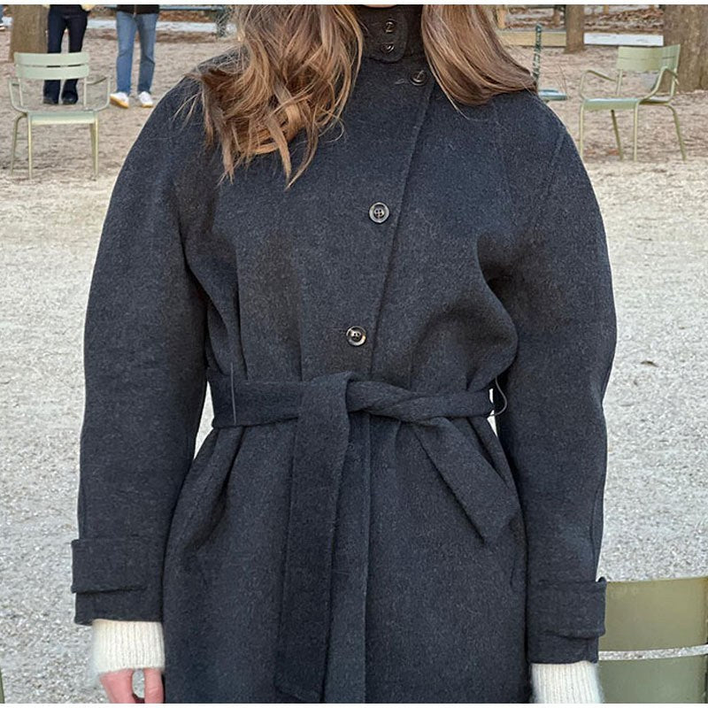 Louisa Comfortable Jacket with Belted