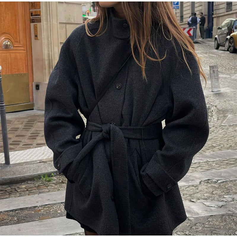 Louisa Comfortable Jacket with Belted