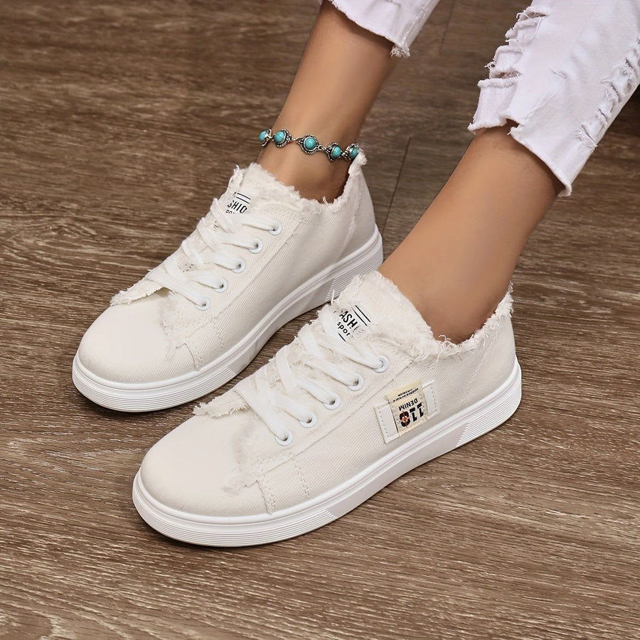 Louisa Linen Sneakers