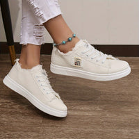 Louisa Linen Sneakers