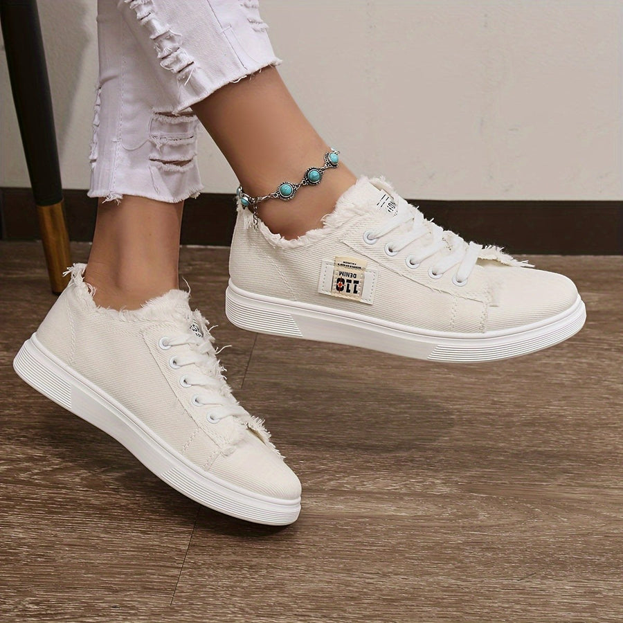 Louisa Linen Sneakers