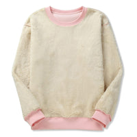 Louisa Shirt with Crew Neck in Black