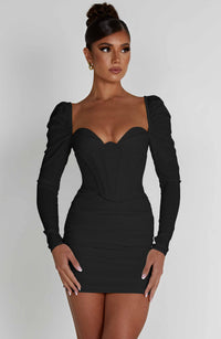 Paige Mini Dress - Black