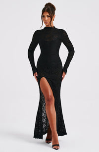 Amaya Maxi Dress - Black
