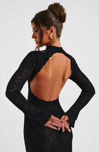 Amaya Maxi Dress - Black