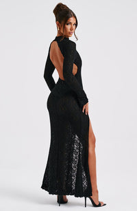Amaya Maxi Dress - Black