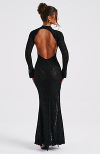 Amaya Maxi Dress - Black