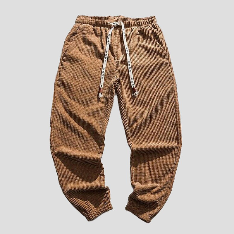 Lucas Corduroy Trousers in Brown