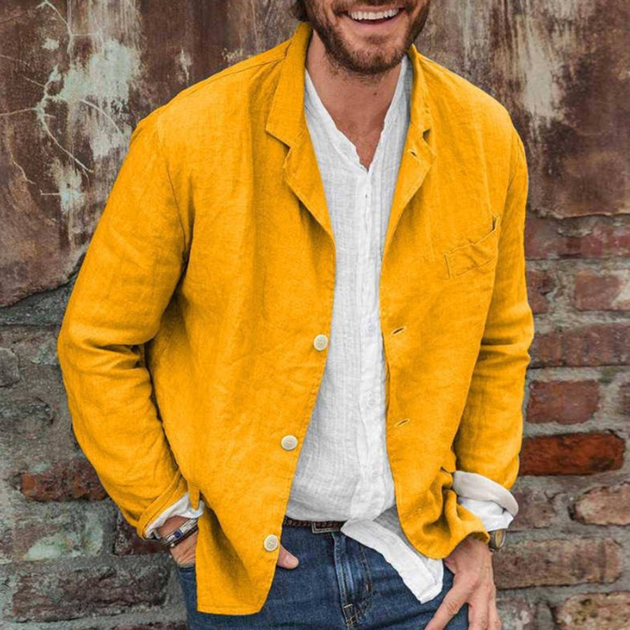 Lucas Jacket in Yellow