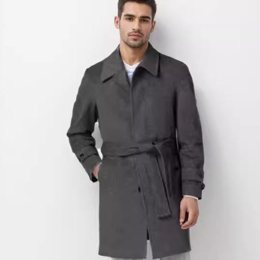 Lucas Trench Coat with Belted
