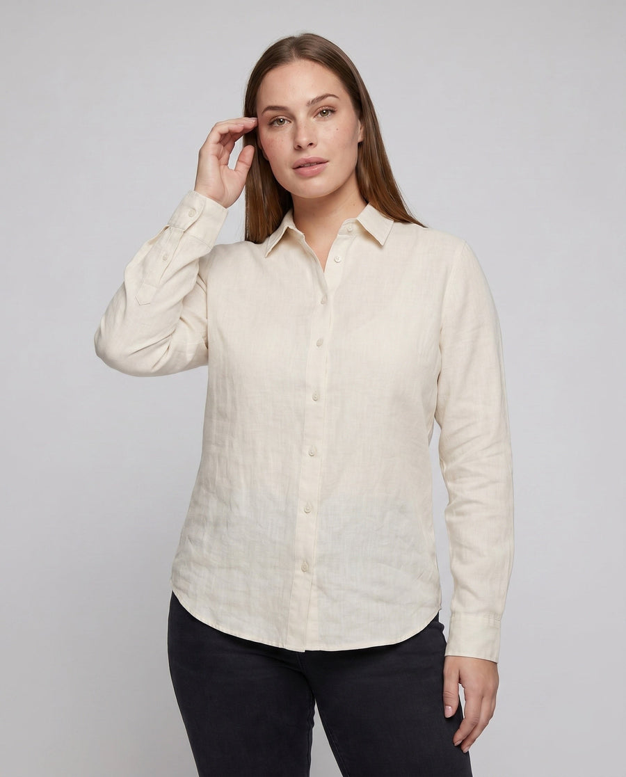 Lucia Airy Linen Blouse