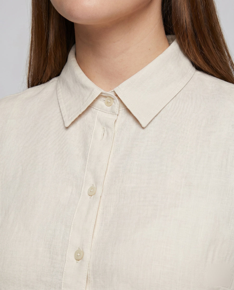 Lucia Airy Linen Blouse