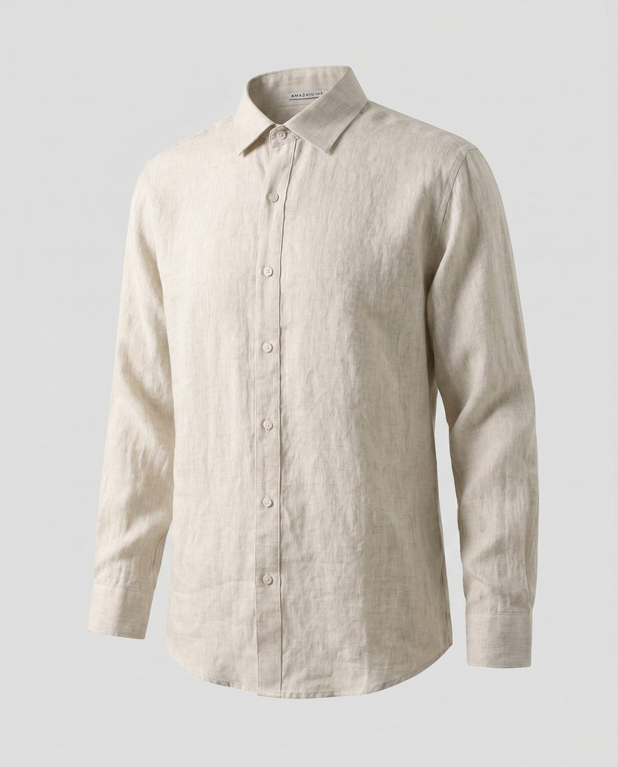 Lucia Airy Linen Blouse in Linen