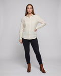 Lucia Airy Linen Blouse
