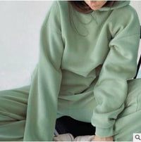 Lucia Casual Hoodie with Hood in Green