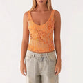 Lucia Elegant Top with Embroidery