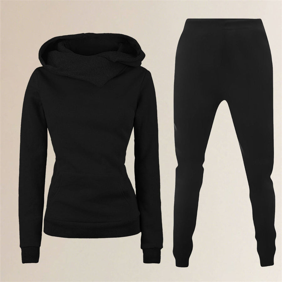 Lucia Hoodie with Hood in Black