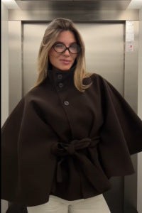Lucille Elegant Jacket in Brown