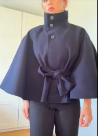Lucille Elegant Jacket in Navy