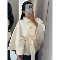 Lucille Elegant Jacket in White