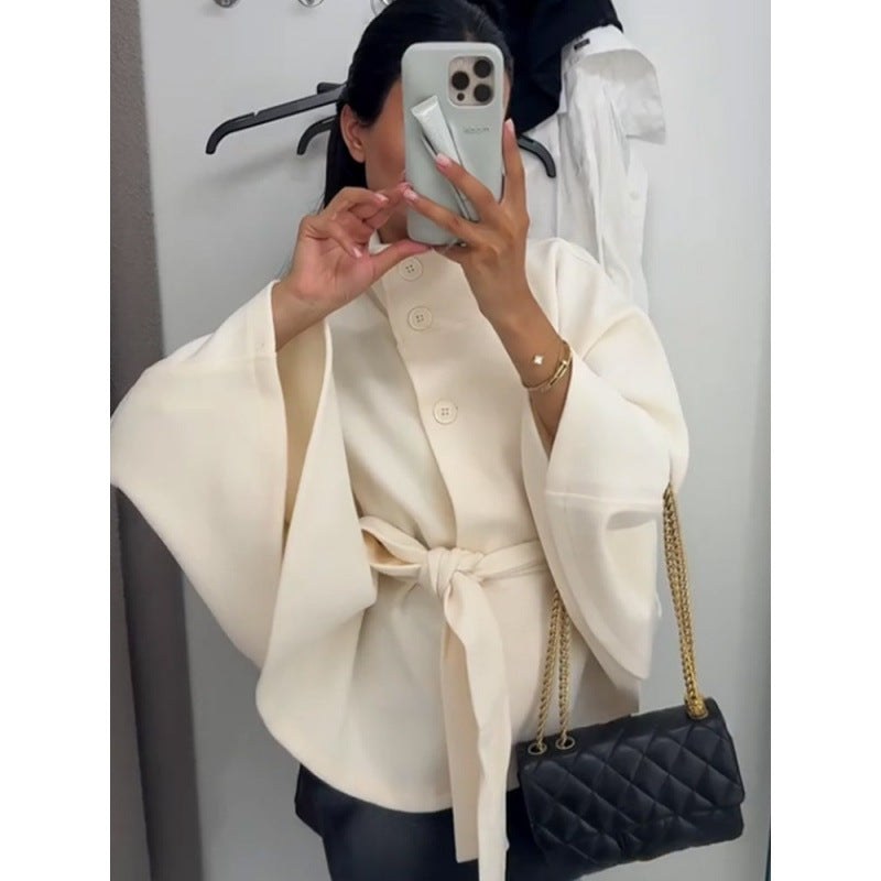 Lucille Elegant Jacket in White
