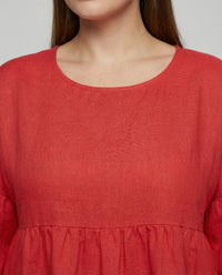 Lucille Linen Blouse