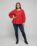 Lucille Linen Blouse