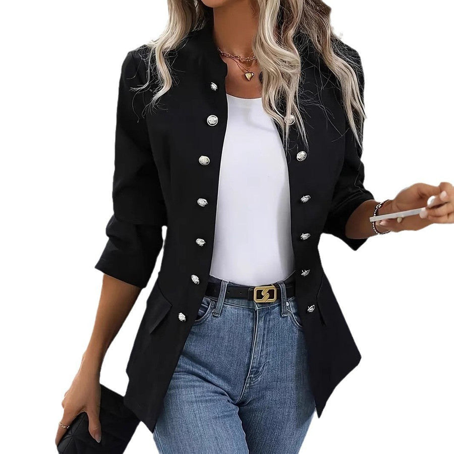 Ludmila Elegant Blazer in Black