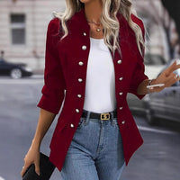 Ludmila Elegant Blazer in Blue