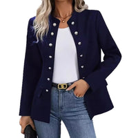 Ludmila Elegant Blazer in Blue
