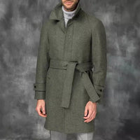 Ludwig Elegant Trench Coat with Belted