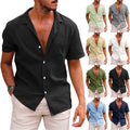 Ludwig Lightweight Linen Shirt with Short Sleeve