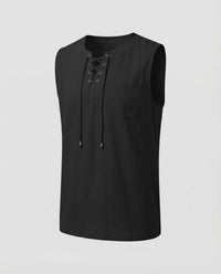 Ludwig Linen Top in Black