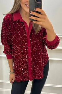Lumi Blouse in Red