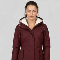 Lumi Coat with Hood in Red