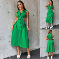 Lumi Elegant Maxi Dress with Fitted