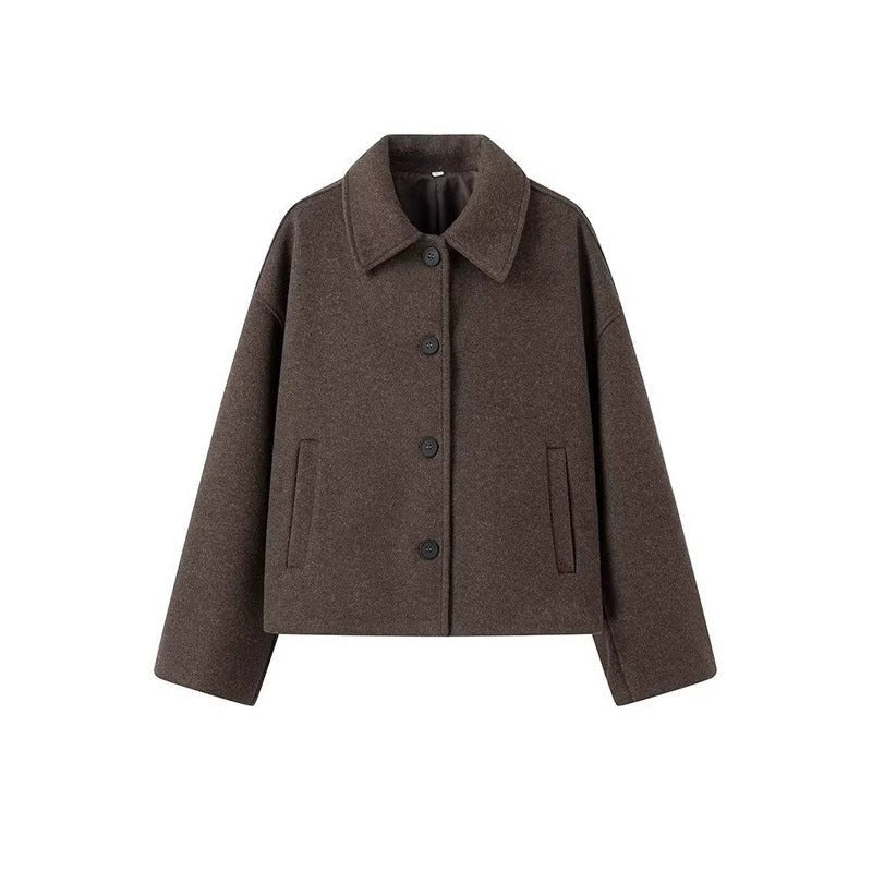 Luna Casual Jacket in Brown
