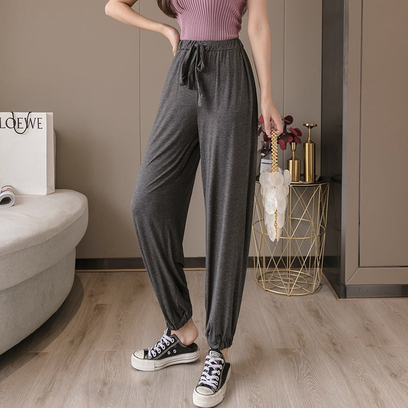 Luna Comfortable Trousers in Grey