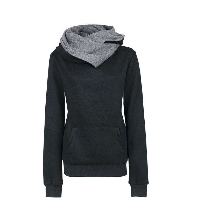 Luna Hoodie with Hood in Black