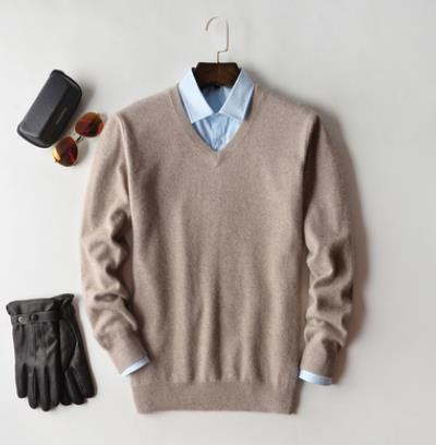 Luuk Elegant Sweater in Beige - Kragen Und V