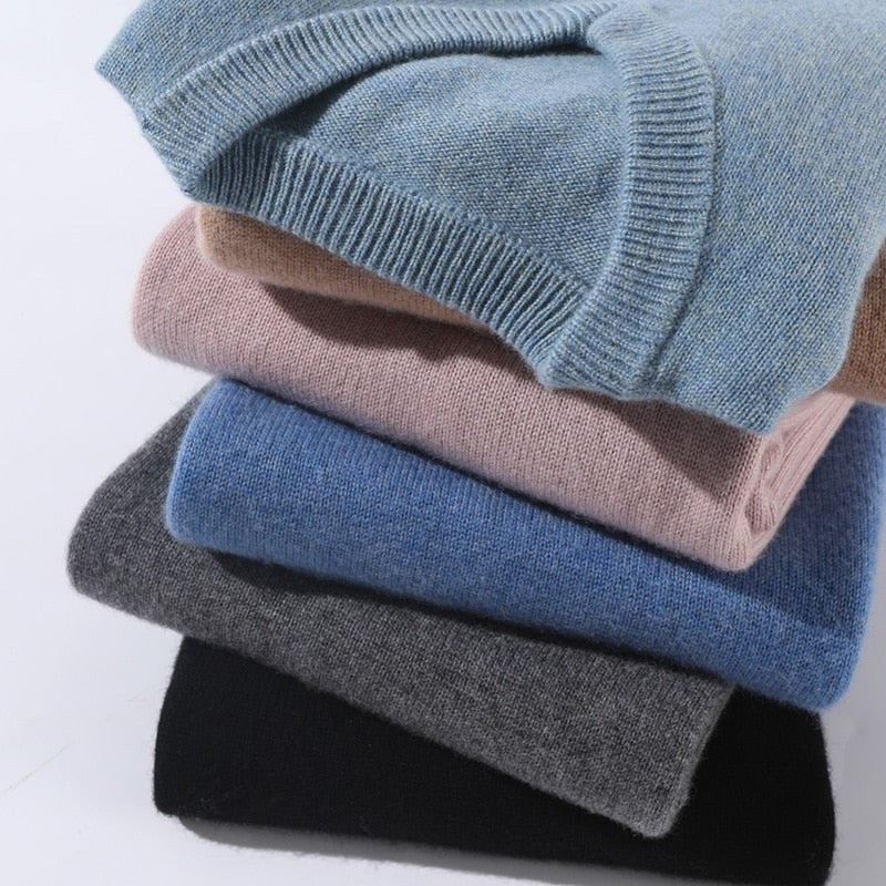 Luuk Elegant Sweater in Light Turquoise